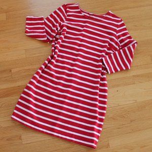 OLD NAVY - Red White Striped Dress - Size L
